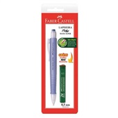 Lapiseira Poly Matic Super 0,5mm com 24 Grafites 1 UN Faber Castell