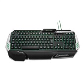 Teclado Gamer Profissional com LED Preto TC189 1 UN Multilaser