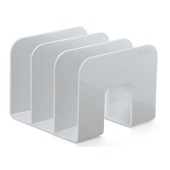 Organizador de Livros Standard 3 Divisórias Branco 1 UN Waleu