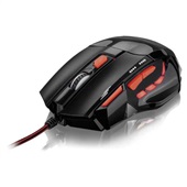 Mouse XGamer Perfomance Fire Button 2400 Dpi USB Vermelho MO236 1 UN Multilaser