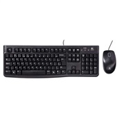 Kit Teclado e Mouse USB Preto MK120 1 UN Logitech