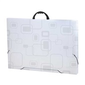Maleta A3 DelloFine 505x350x30mm Cristal 1 UN Dello