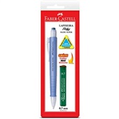 Lapiseira Poly Matic Super 0,7mm com Borracha e Grafite Cores Sortidas