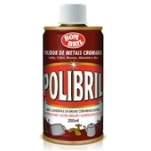 Polidor de Metais Cromado 200ml 1 UN Polibril