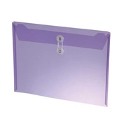 Envelope Vai e Vem Horizontal Lilás 340x240mm 1 UN Plascony