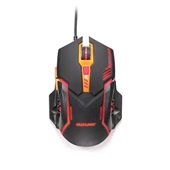Mouse Gamer 2400 Dpi Preto e Laranja MO270 1 UN Multilaser