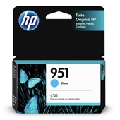 Cartucho HP 951 8ml Ciano Original CN050AB