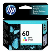 Cartucho HP 60 6,5ml Tricolor Original CC643WB