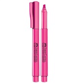 Pincel Marca Texto Grifpen Super Fluorescente Rosa 1 UN Faber Castell