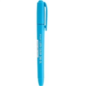 Pincel Marca Texto Lumi Color Fluorescente Azul 1 UN Pilot