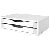 Suporte para Monitor Souza C/ 2 Gavetas MDF 3340 Branco 1 UN