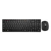 Kit Teclado e Mouse sem Fio USB Preto TC202 1 UN Multilaser