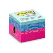 Bloco de Notas Adesivo Cubo Ultra 47,6x47,6mm 3 Cores 400 FL Post-it