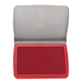 Almofada para Carimbo n°3 Tampa Plástica Vermelho 1 UN Pilot