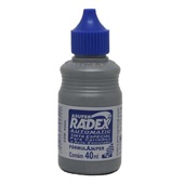 Tinta para Carimbo Auto Entintado Azul 40ml 1 UN Radex