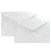 Envelope Comercial Carta sem RPC Branco 75g 114x162mm CX 100 UN Foroni