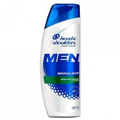 Shampoo Masculino Cuidados com a Raiz Menthol Sport 200ml 1 UN Head &