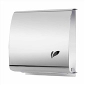 Dispenser Papel Toalha Inox Interfolha 2 Dobras 1 UN Biovis