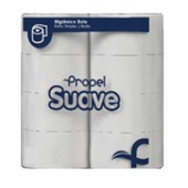 Papel Higiênico Folha Simples Rolão 300m Branco PT 8 RL Propel