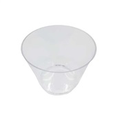 Pote Cristal Transparente Descartável para Mousse 180ml CX 420 UN Wer