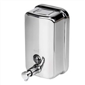 Dispenser para Sabonete Líquido Aço Inox 1300ml 1 UN Biovis