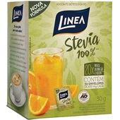 Adoçante em Pó Stevia Sachês de 0,6g CX 50 UN Linea