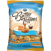 Bala Butter Toffees Leite 100g 1 PT Arcor