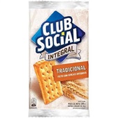 Biscoito Integral 144g 6 UN Club Social