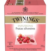 Chá de Frutas Silvestres Infusions Sachês de 2g CX 10 UN Twinings