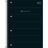 Caderno Executivo Organizer Capa Dura 80 Folhas 1 UN Tilibra