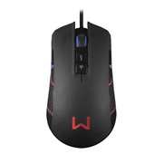 Mouse Gamer Warrior Perseus RGB Macro 4000DPI Preto MO275 1 UN Multilaser