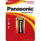 Bateria Power Alkaline 9V 6LR61 1 UN Panasonic