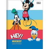 Caderno Brochurão Capa Dura Universitário 80 FL Mickey D 1 UN Tilibra