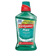 Enxaguante Bucal Plax Fresh Mint Leve 500ml Pague 350ml 1 UN Colgate