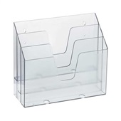 Organizador Triplo Escritório Cristal 860 1 UN Acrimet