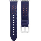 Pulseira Apple Watch 38 a 40mm Azul e Laranja 1 UN Geonav