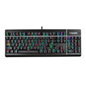 Teclado Gamer Sovereign RGB com Fio Mecânico KE-KG200 1 UN Kross Elega