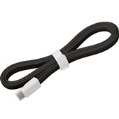 Cabo USB Type-C Flat 1,2m Preto 1 UN OEX