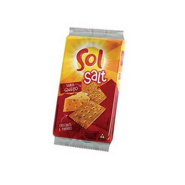 Biscoito Salgado Salt Queijo 150g Sol