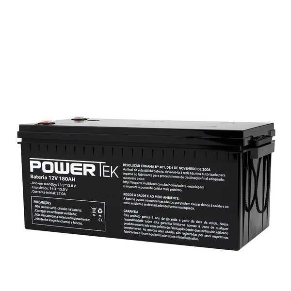 Bateria Powertek 12V 180AH EN031 1 UN Multilaser