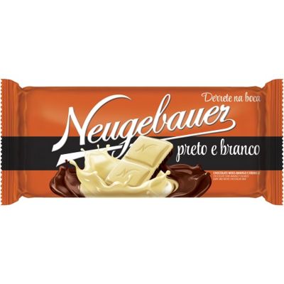 Chocolate Preto e Branco 90g 1 UN Neugebauer