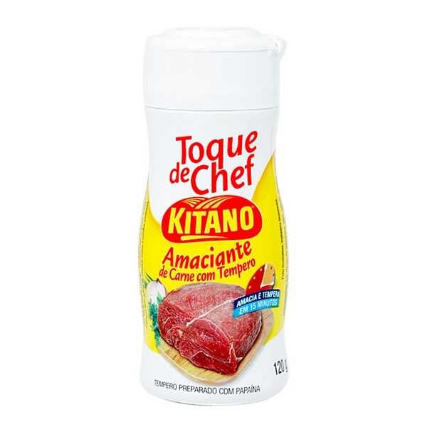 Toque de Chef Amaciante de Carne com Tempero 120g 1 UN Kitano