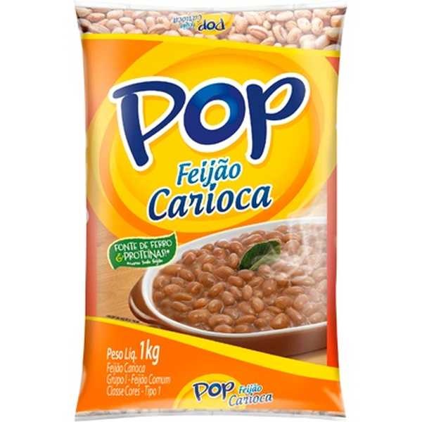 Feijão Carioca Tipo 1 1kg Pop