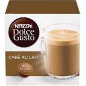 Cápsula de Café Au Lait Dolce Gusto 100g CX 10 UN Nescafé