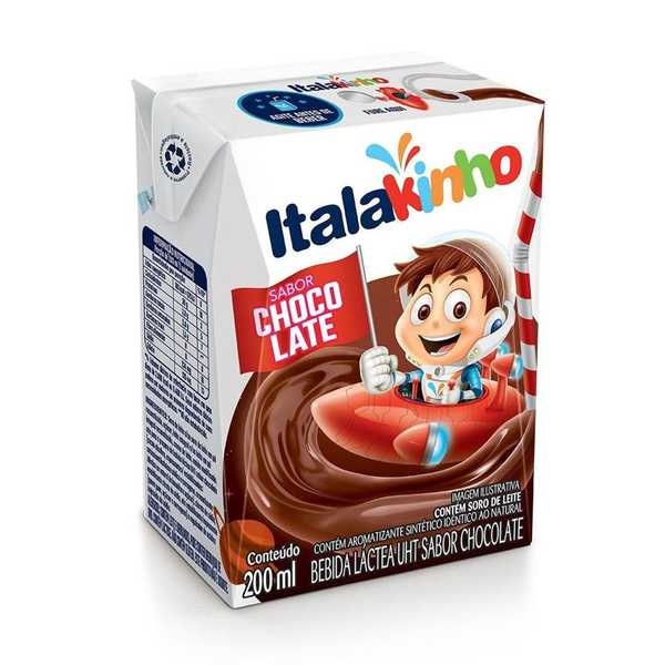 Bebida Láctea UHT Chocolate 200ml 1 UN Italac