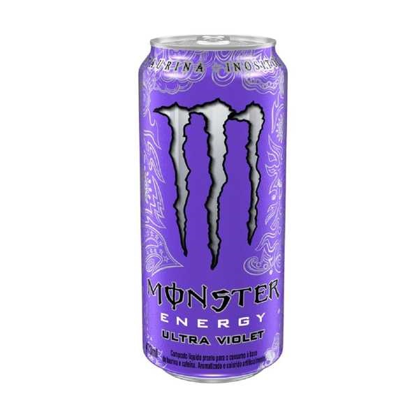 Energético Ultra Violet Lata 473ml 1 UN Monster
