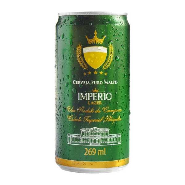 Cerveja Império Lager Lata 269ml 1 UN
