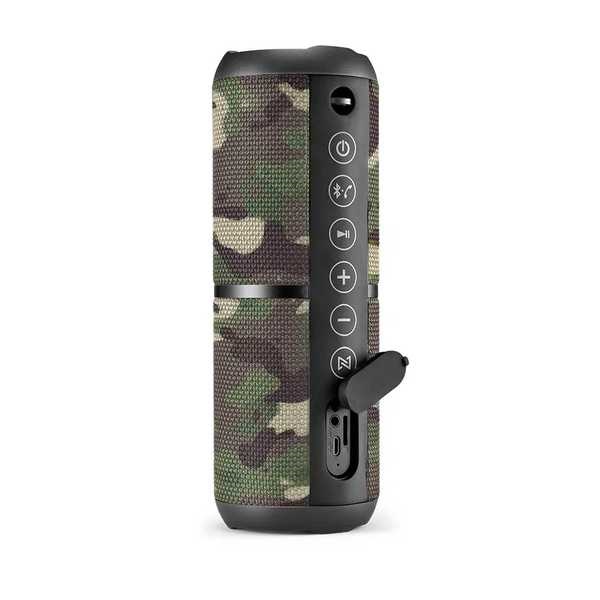 Caixa de Som Pulse Bluetooth Speaker Wave II Camuflada SP374 1 UN Mult