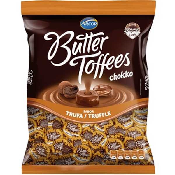 Bala Butter Toffees Chokko Trufa 500g 1 PT Arcor