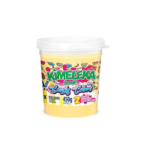 Kimeleka Slime Candy Colors Amarelo Bebê 450g 1 UN Acrilex